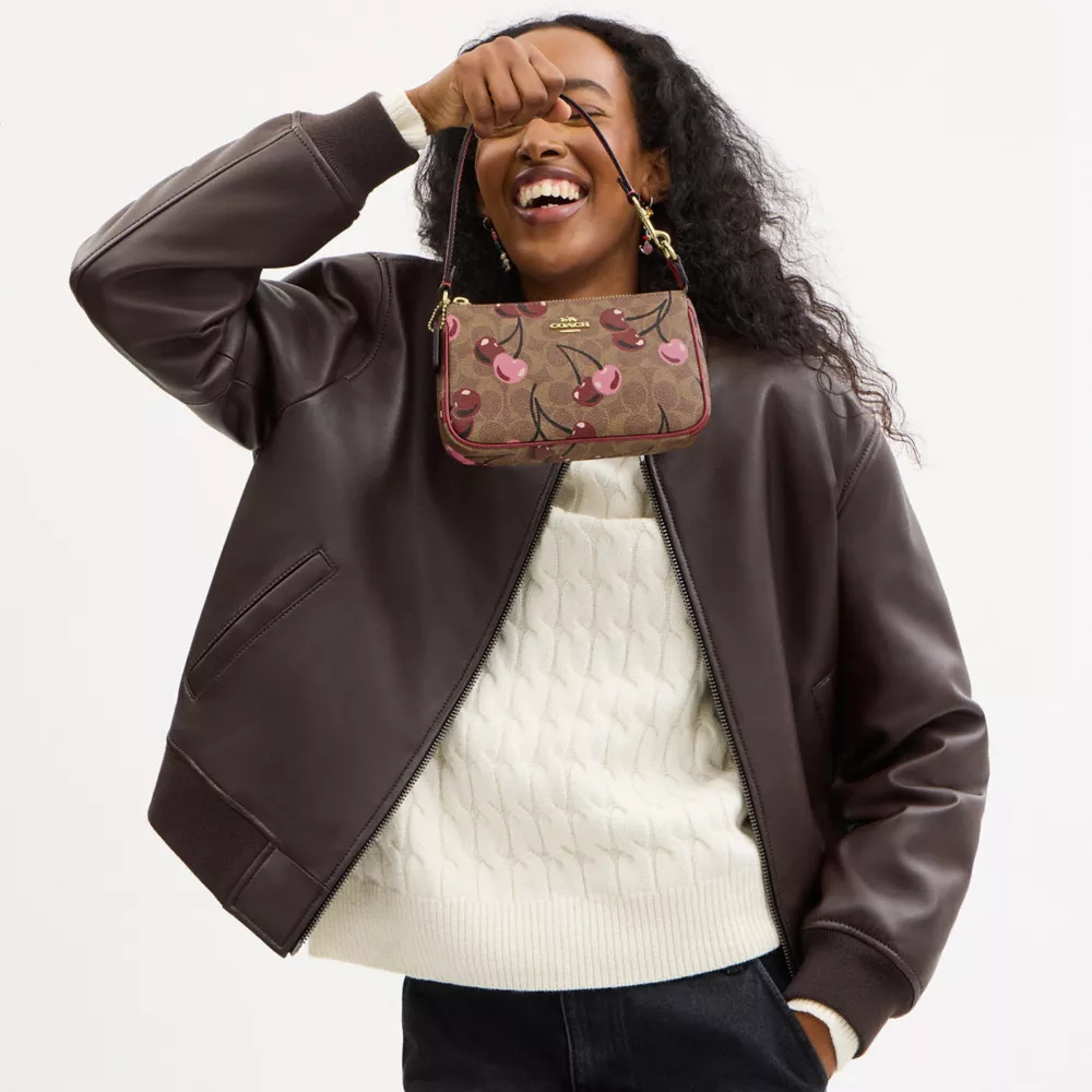 Nolita 19 In Signature Canvas With Cherry Print