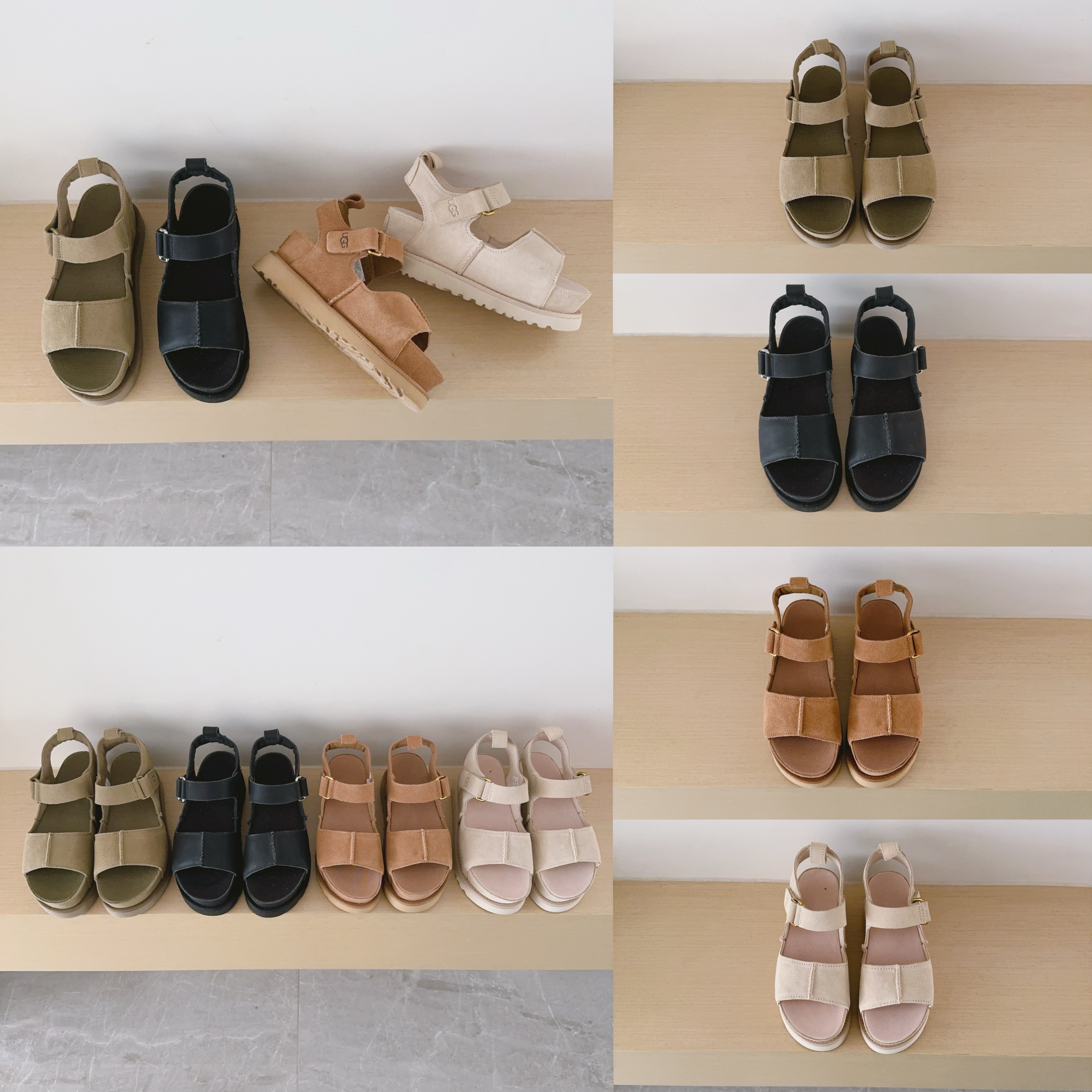 Center Seam Sandals
