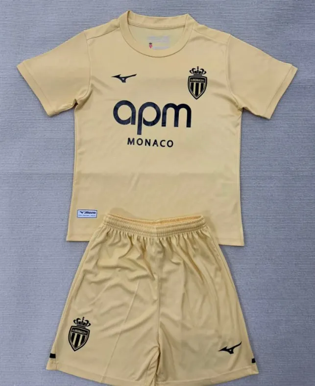 Kids AS Monaco Third Suit 25/26