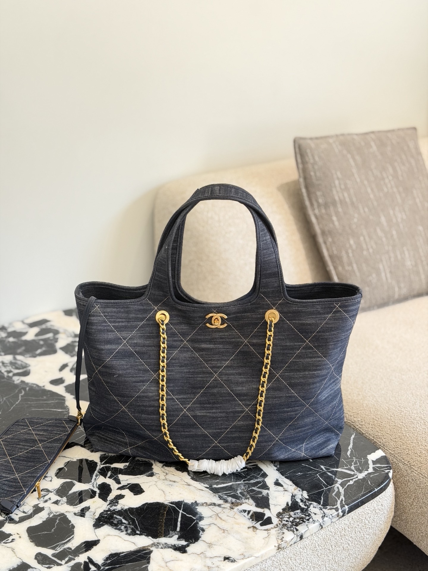 Chanel Tote Bag Denim