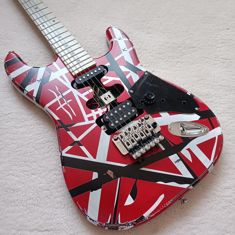 Heritage Electric Guitar Van Halen Handmade Heritage Guitar Alder Body