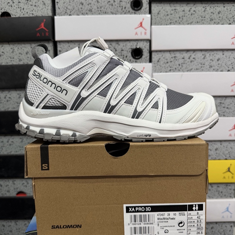 Salomon XA PRO 3D White Sneakers