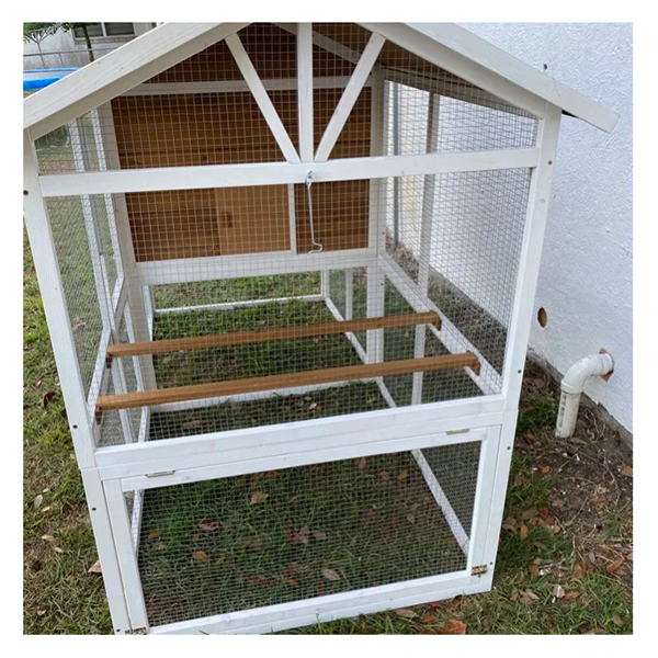 Shanae Walk In Chicken Coop with Chicken Run For Up To 8 Chickens