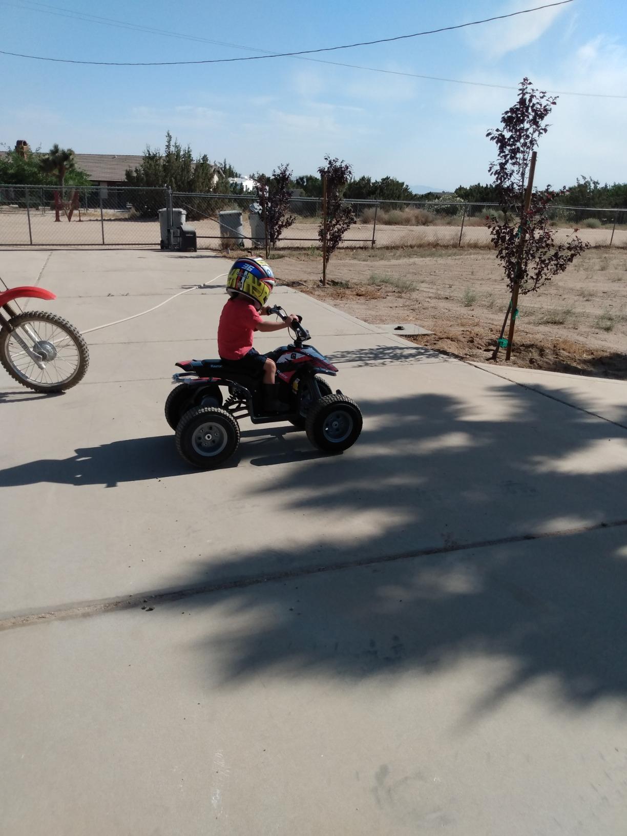 Razor Dirt Quad Electric Four-Wheeled Off-Road Vehicle
