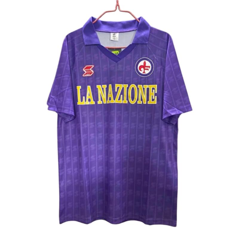 Fiorentina 1989/90 Home Kit S~XXL
