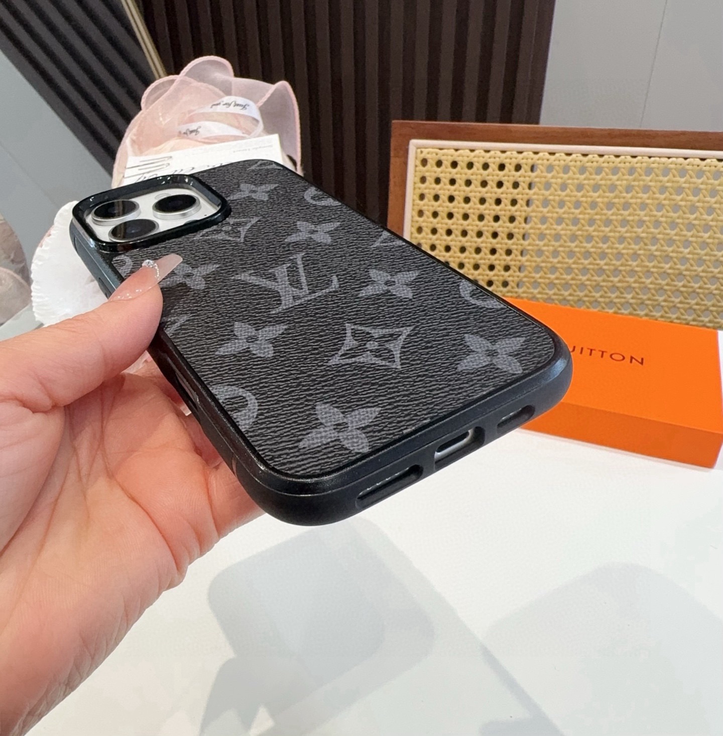 LV Classic Monogram iPhone Case