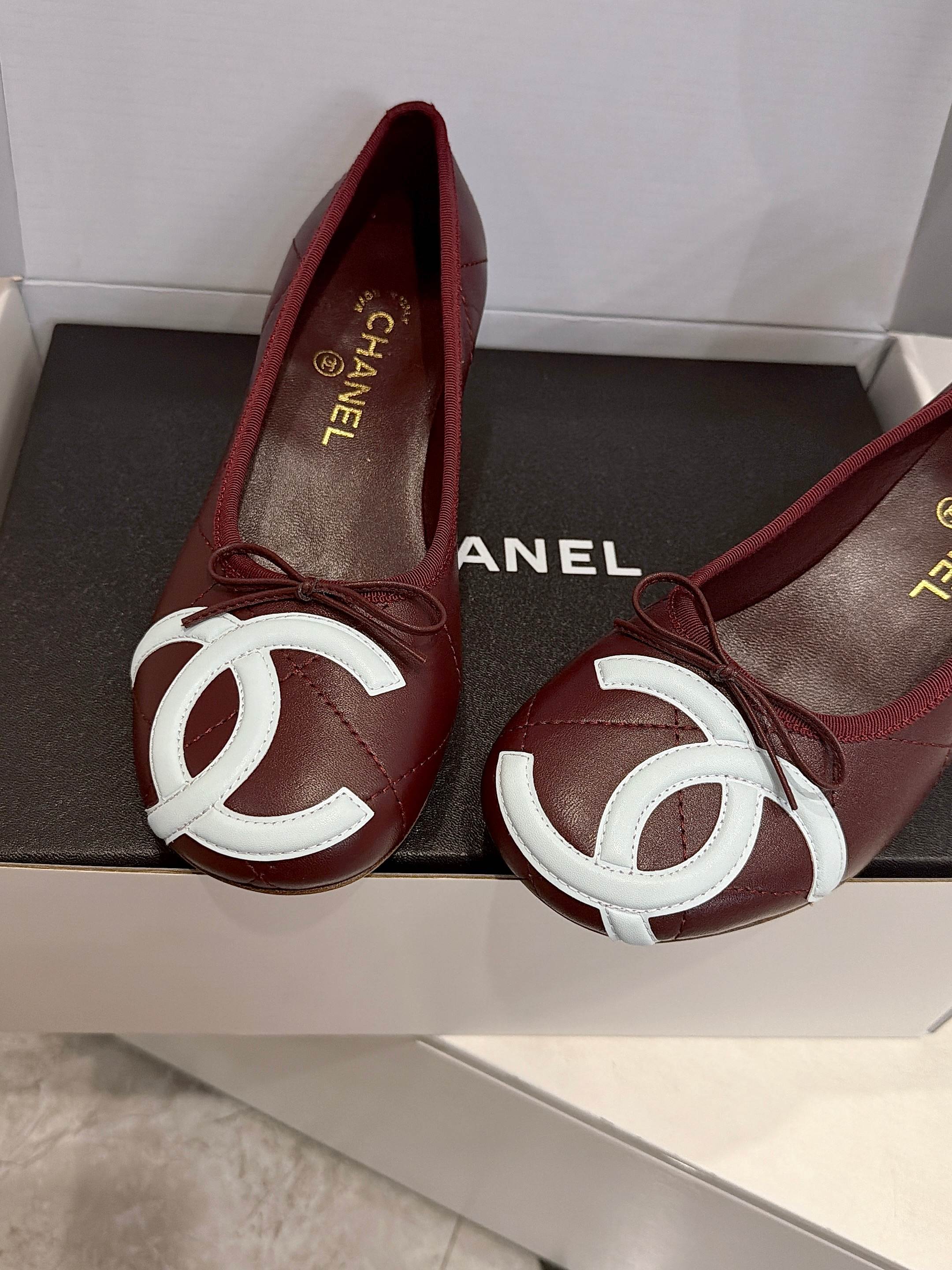 Chanel 26 Coco Beach Cambon Block Heel