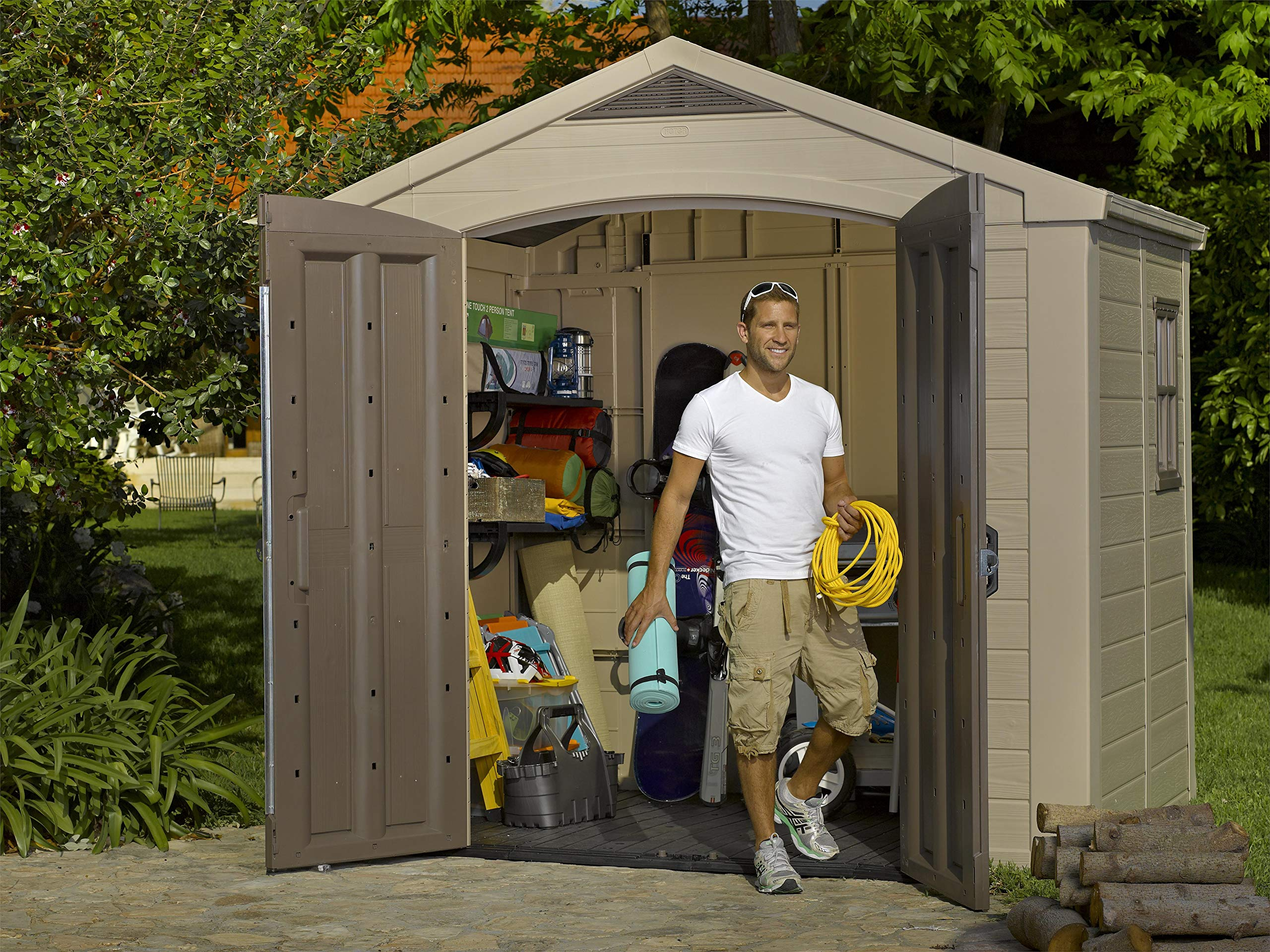 8x6 ft Storage Shed