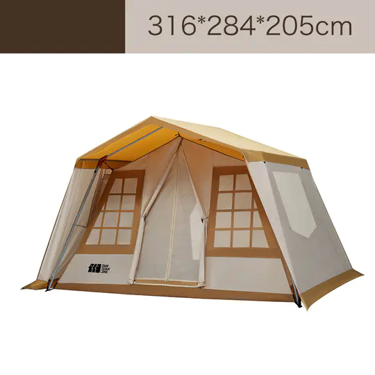 Family Tent CampingThick Vinyl Rainproof Windproof Fabric