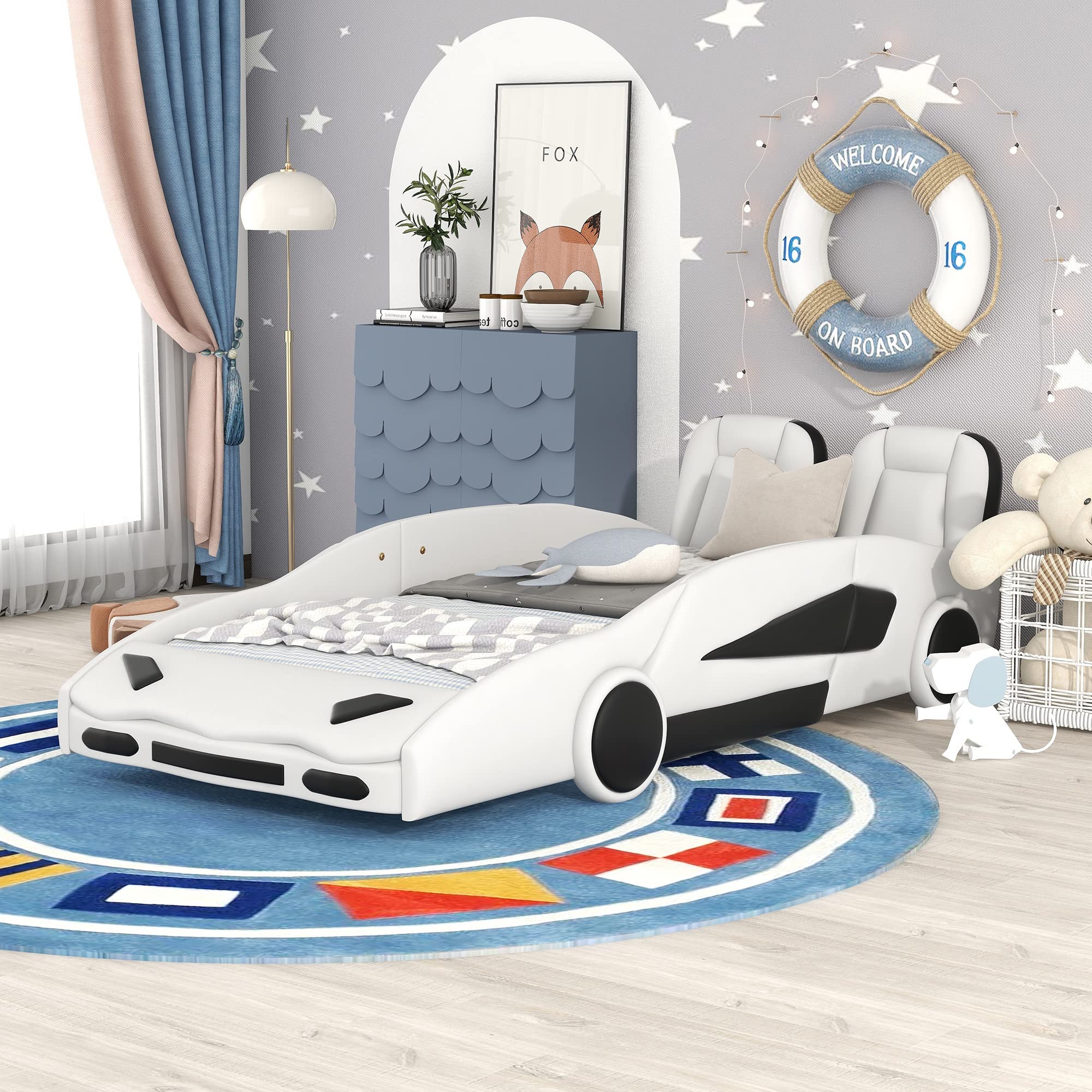 Twin Size Kids Platform Bed