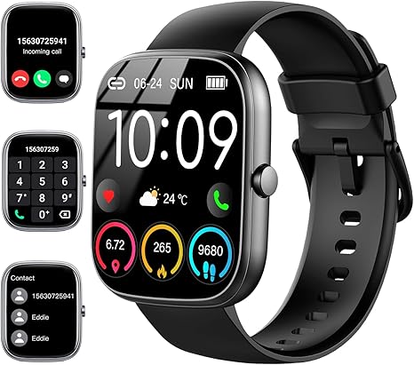 Smart Watch for Men Women (Answer/Make Call), 2024 HD 1.91
