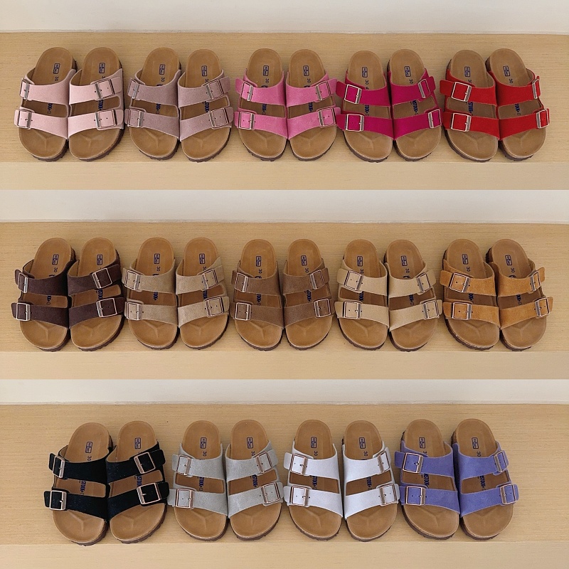 UGG Kids Birken-Style Two-Strap Sandals Suede Series
