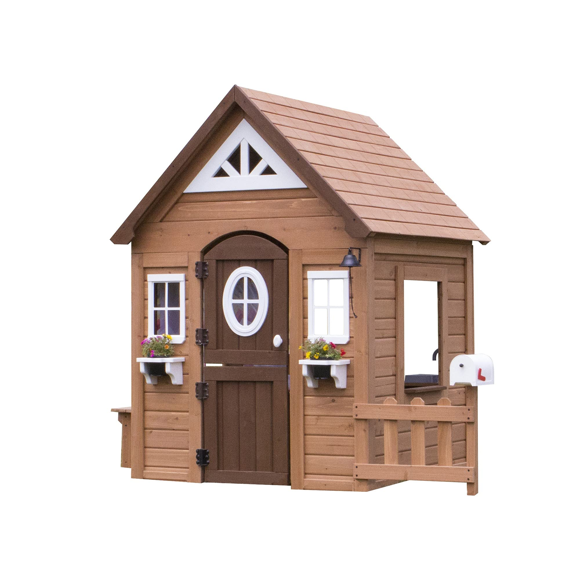Aspen All Cedar Wooden Playhouse