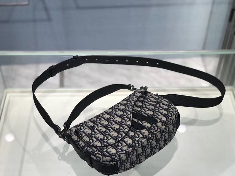 Dior Saddle Belt Bag Oblique