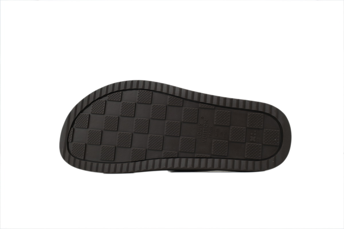 LOUIS VUITTON Oasis Mule Shoes Dark Brown
