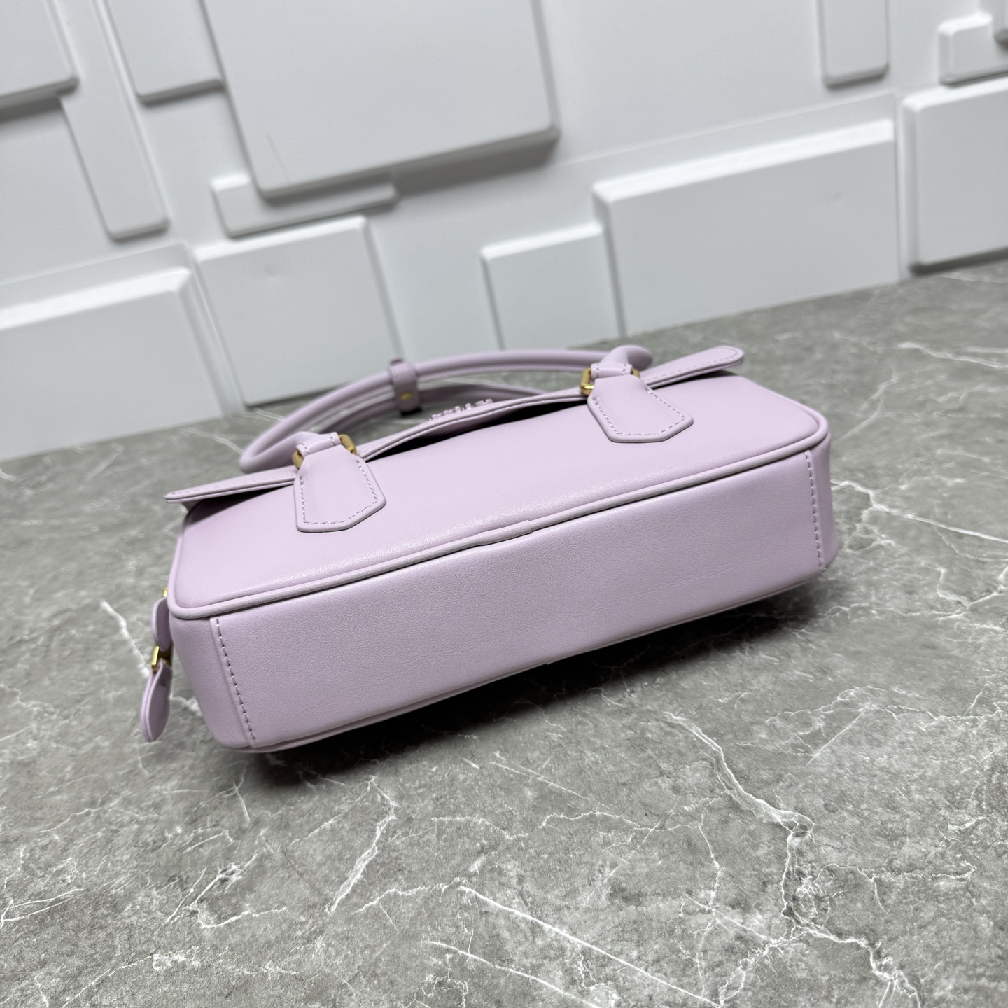 Miu Miu Leather Rectangular Flap Shoulder Bag