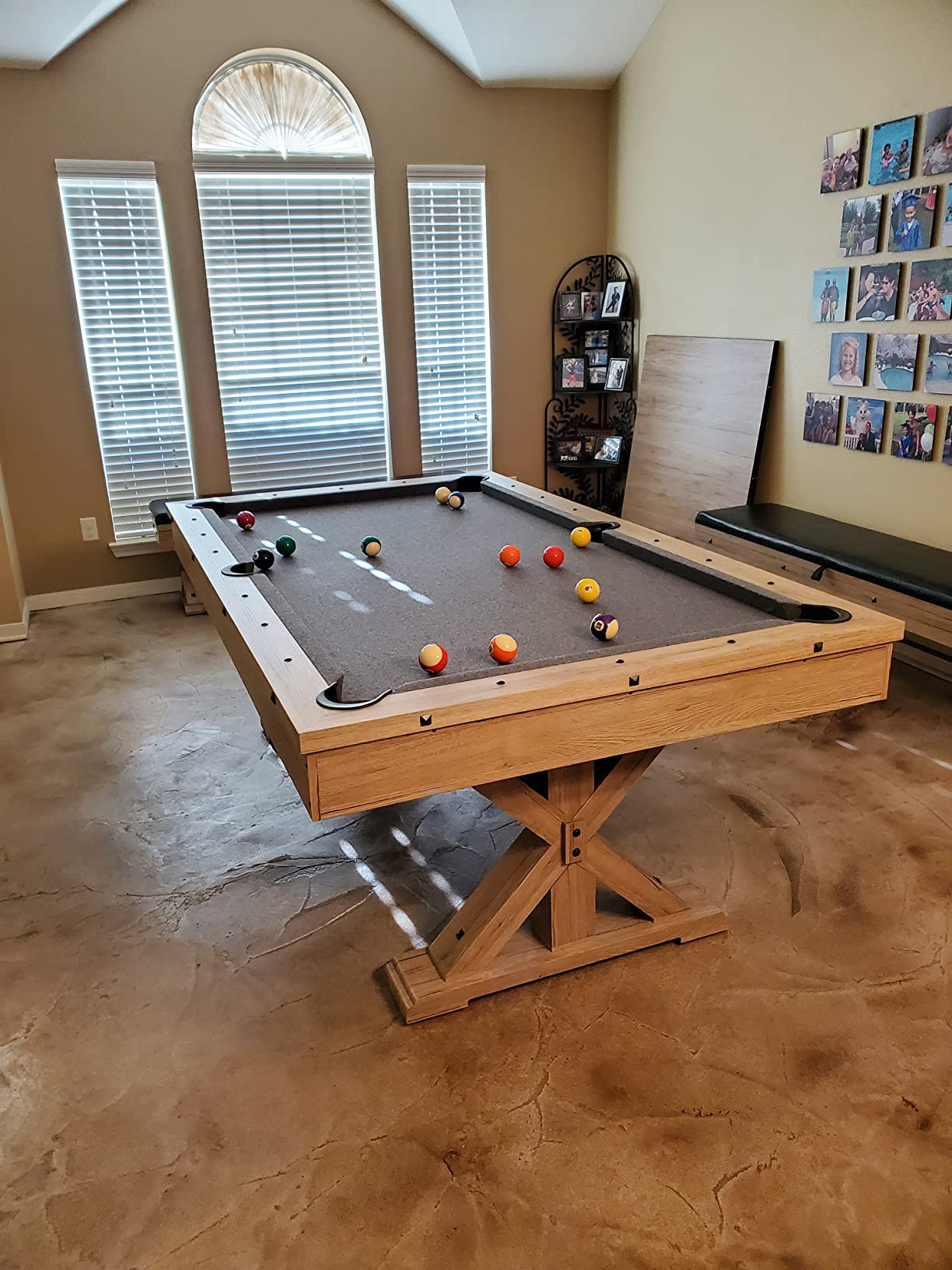 3 in 1 Multi Game Featuring Pool Dining Table & Table Tennis