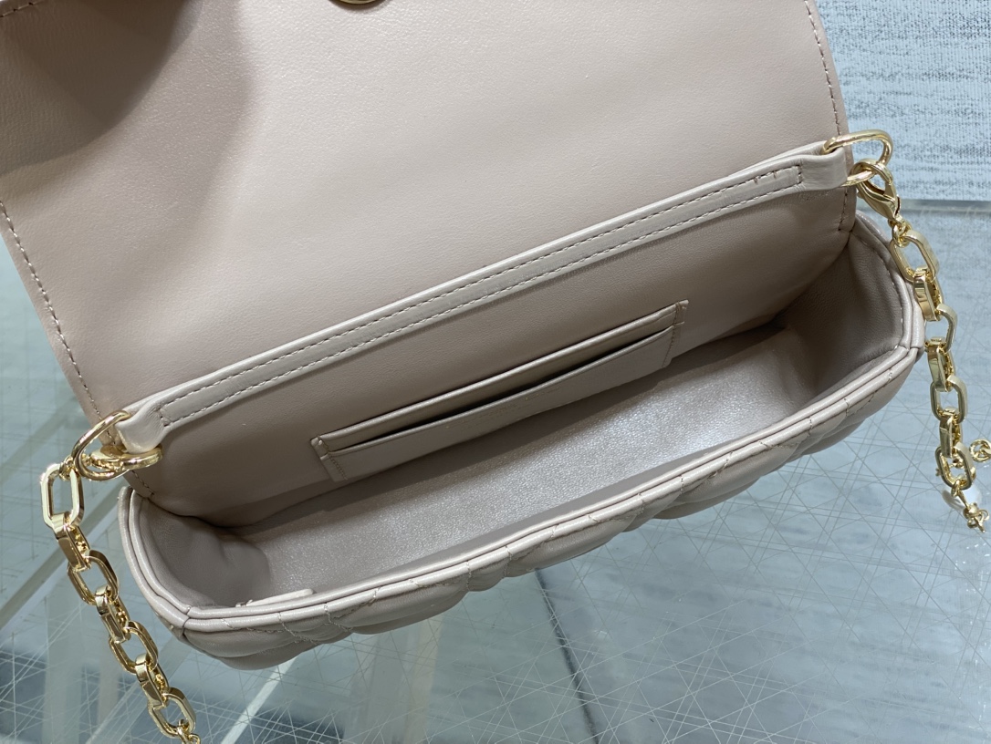 Dior Caro Champagne Pink Bag