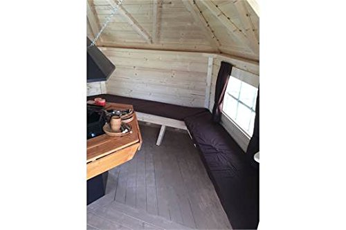 BBQ Grill Hut 6.5 Sqm - includes BBQ Room with Benches & Tile