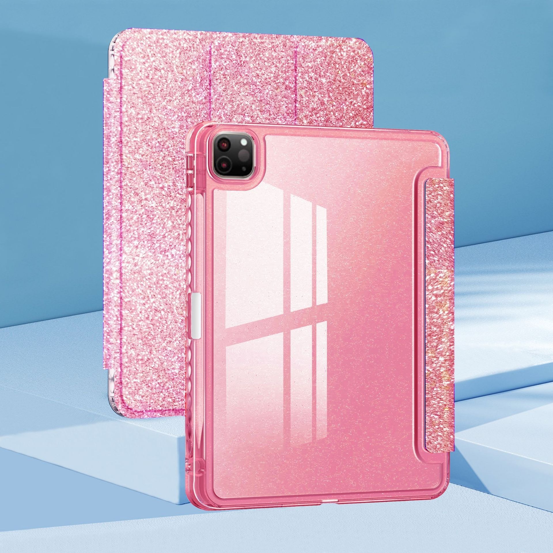 iPad Air 11 Protective Case Multi-Color - back view