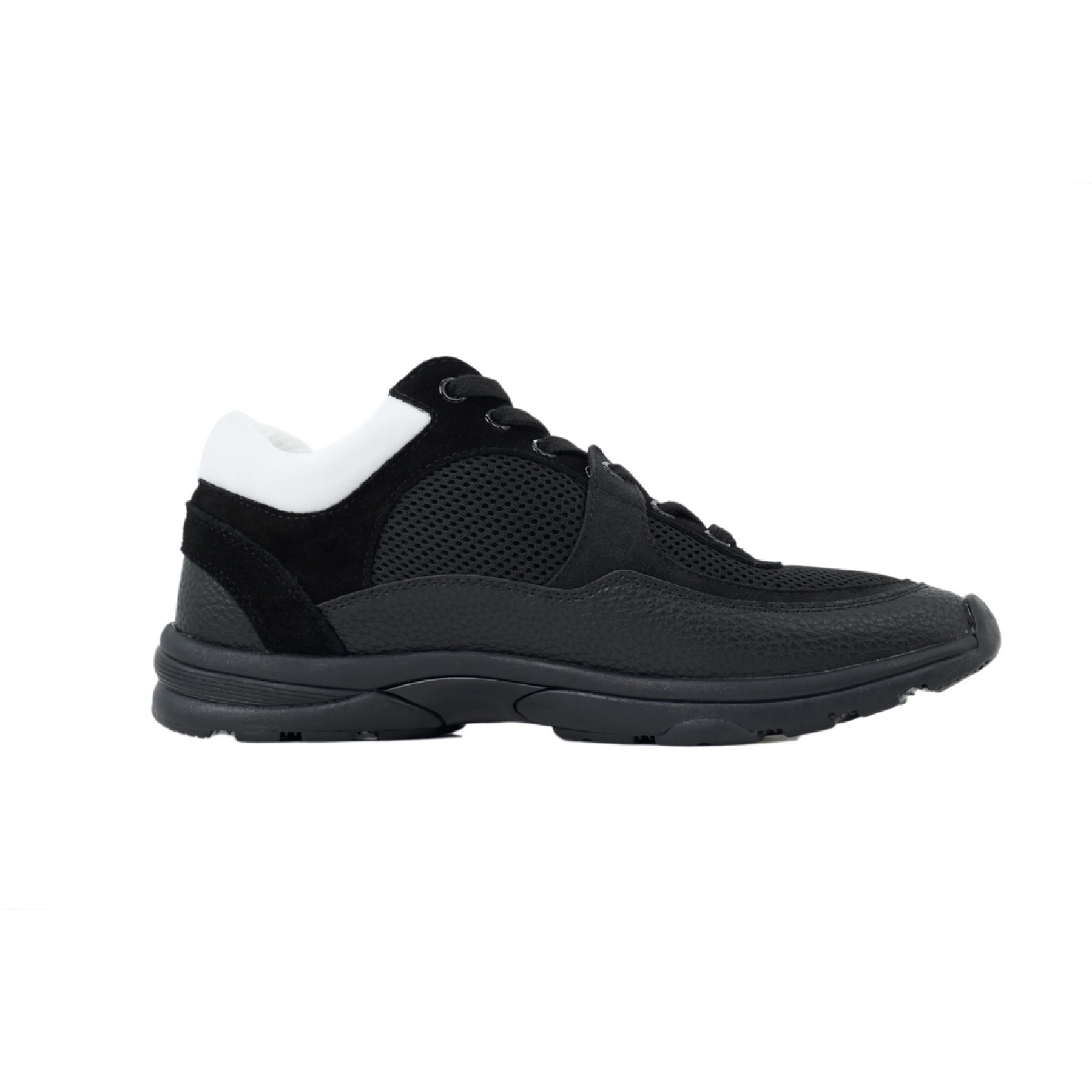 Chanel Low Top Trainer Black White