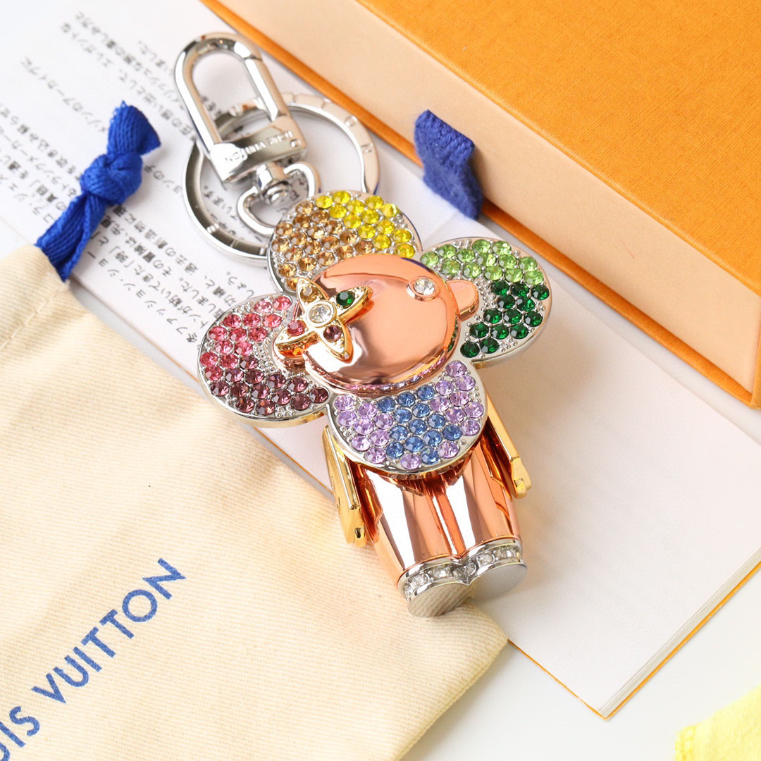 LV Vivienne Bag Charm And Key Holder