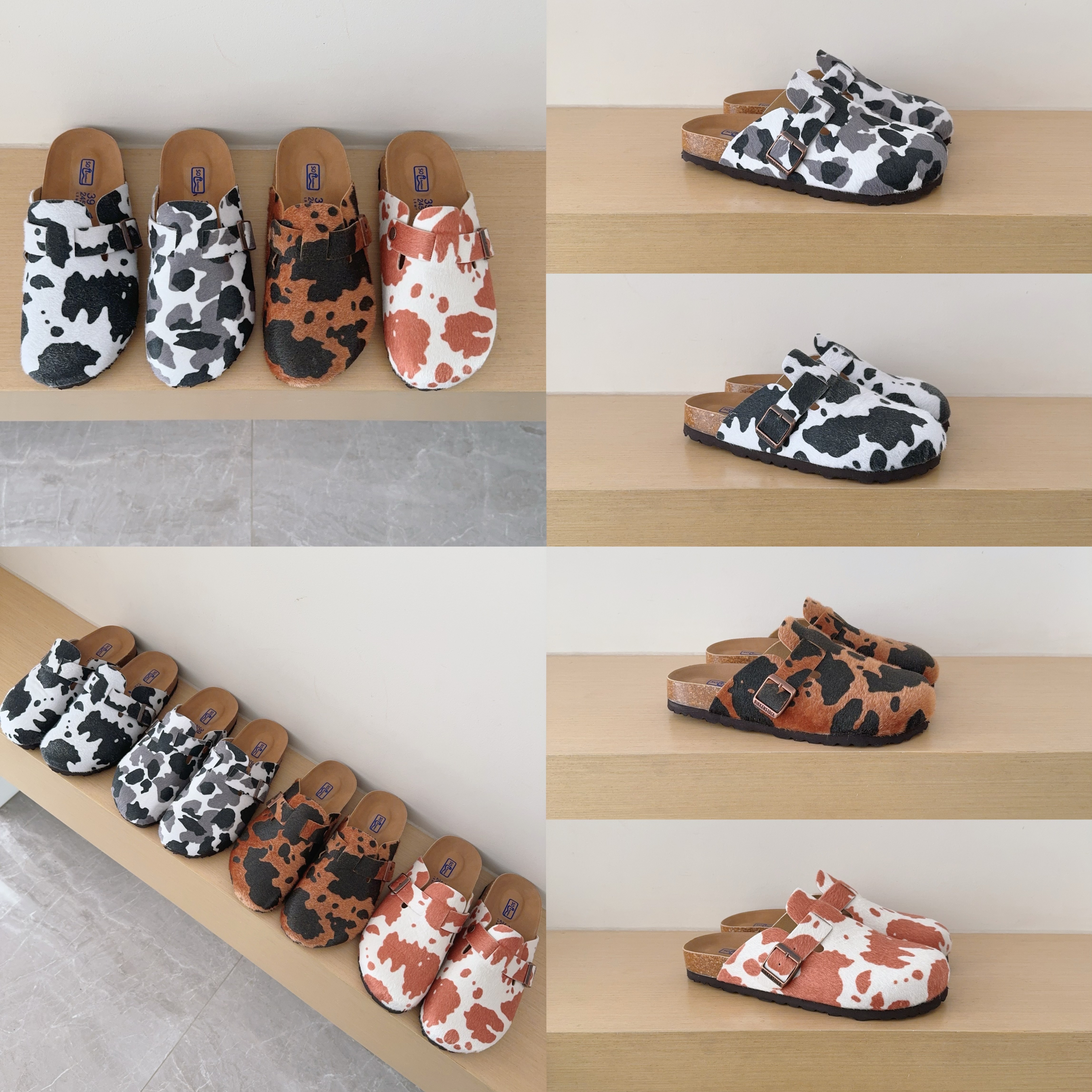 UGG Kids Pony Hair Series Birken-Style Clogs Adult And Kids