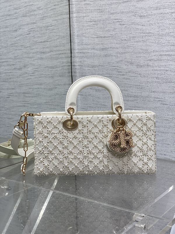 Lady D-Joy Bag Silver Beaded