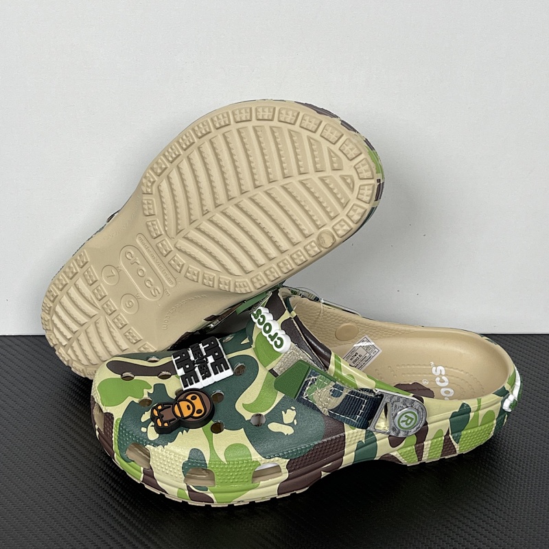 Crocs x BAPE Clog - Green Camo - Standard Edition
