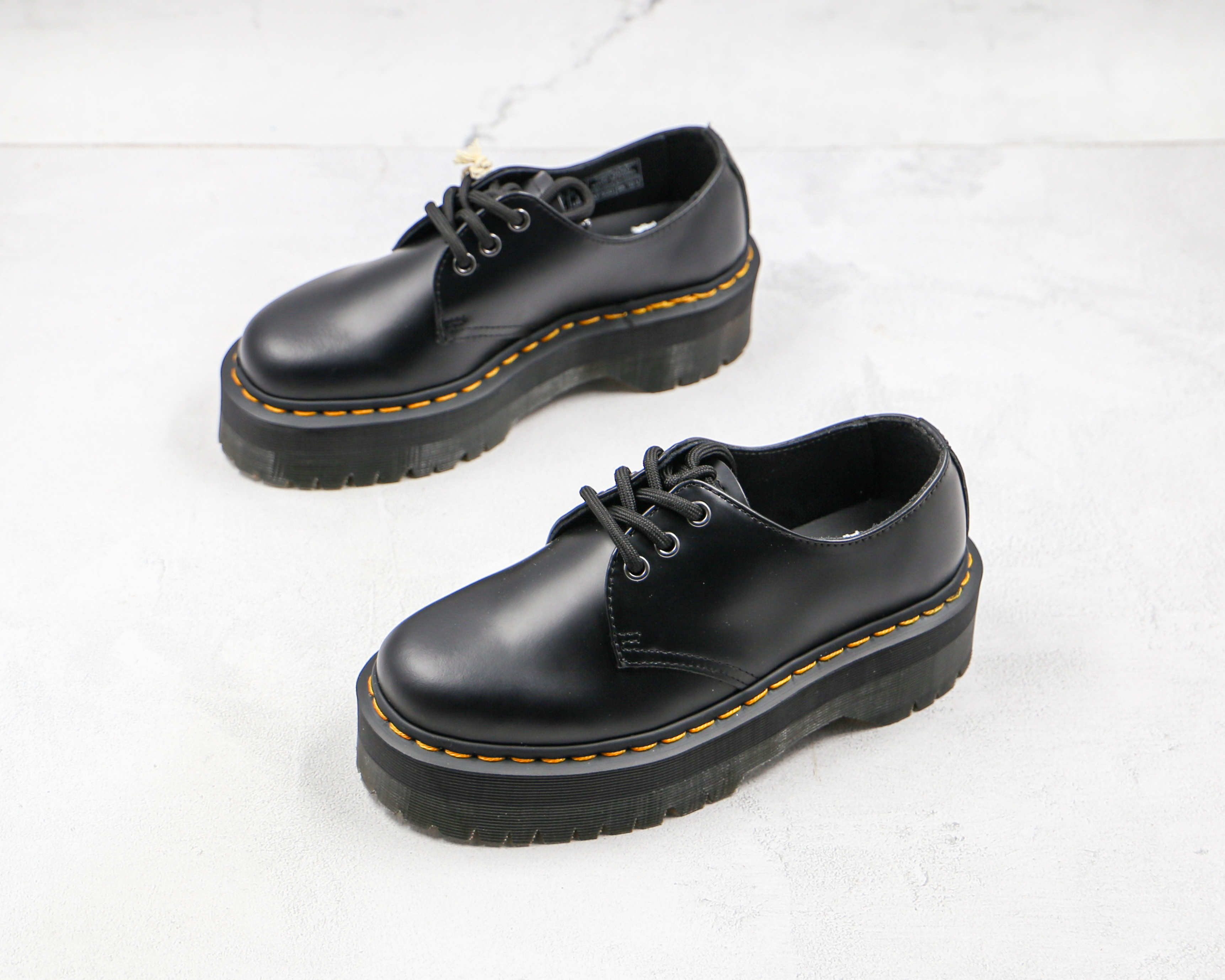Dr. Martens 1461 Platform Oxford Leather Shoes