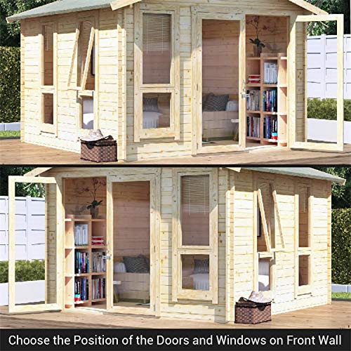 Log Cabin Summerhouse | Apex Tongue & Groove Log Cabin | Floor