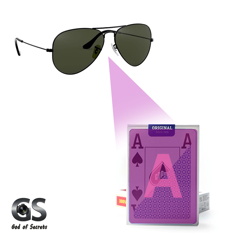 Invisible Ink Glasses​ to Detect Infrared Marked Cards