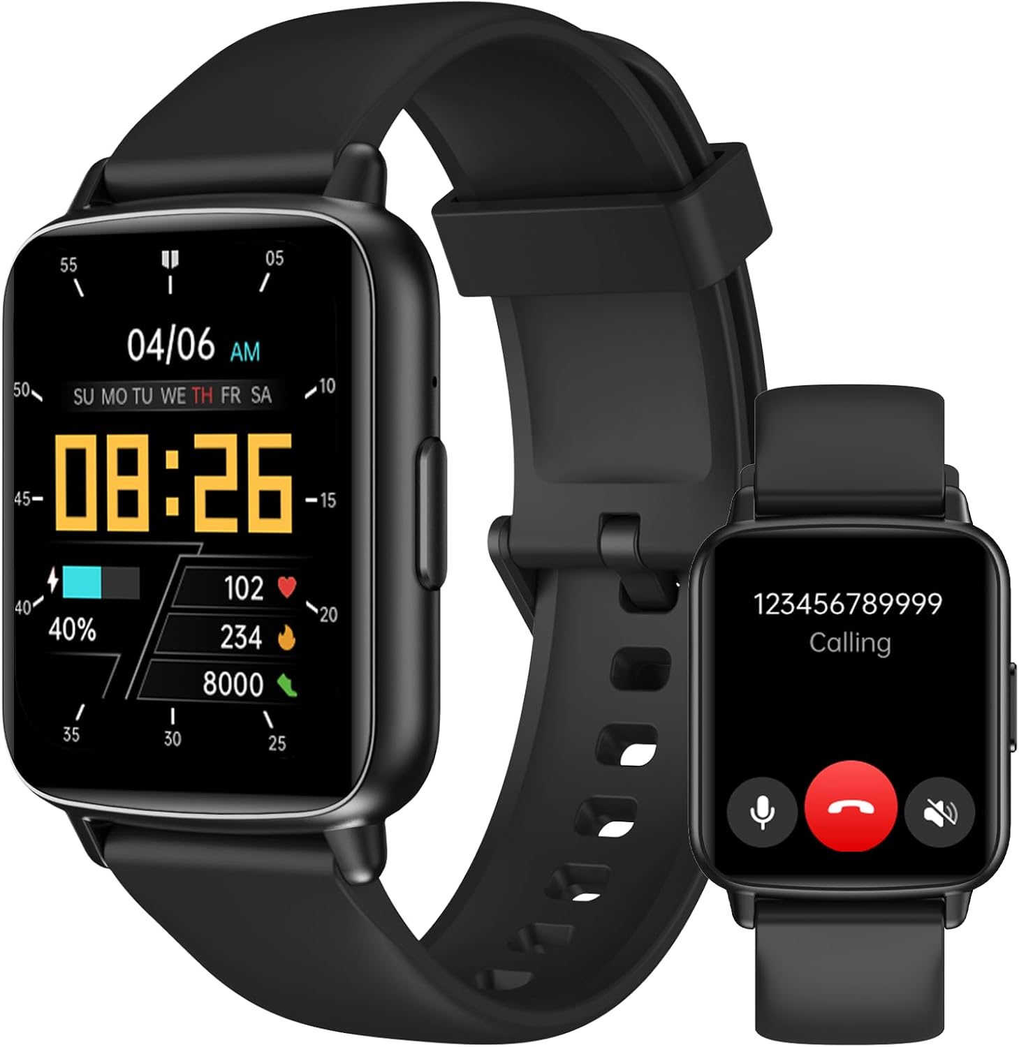 Smart Watch for Men Women，Answer/Make Calls/AI Control