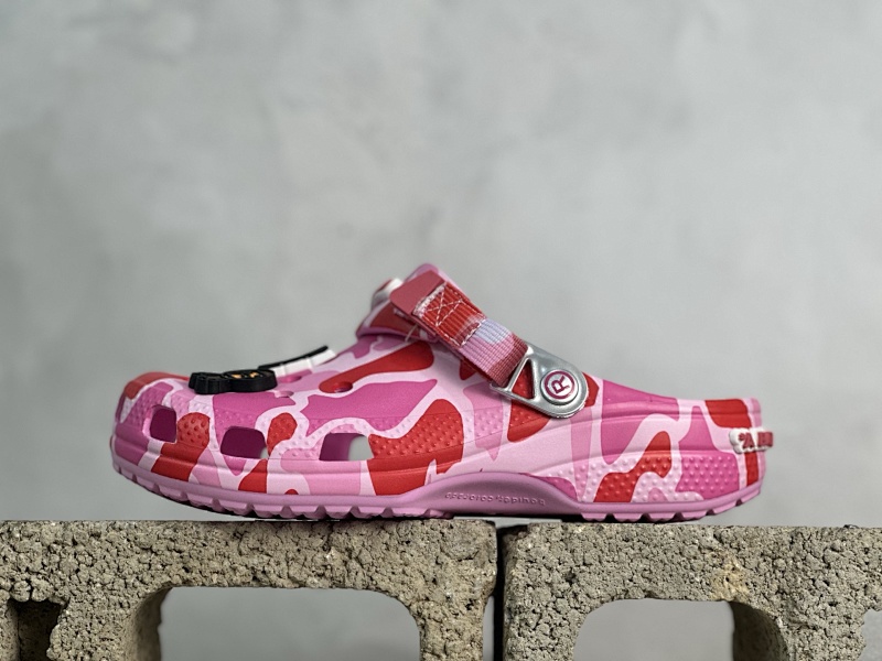 Crocs x BAPE Classic Clog - Pink