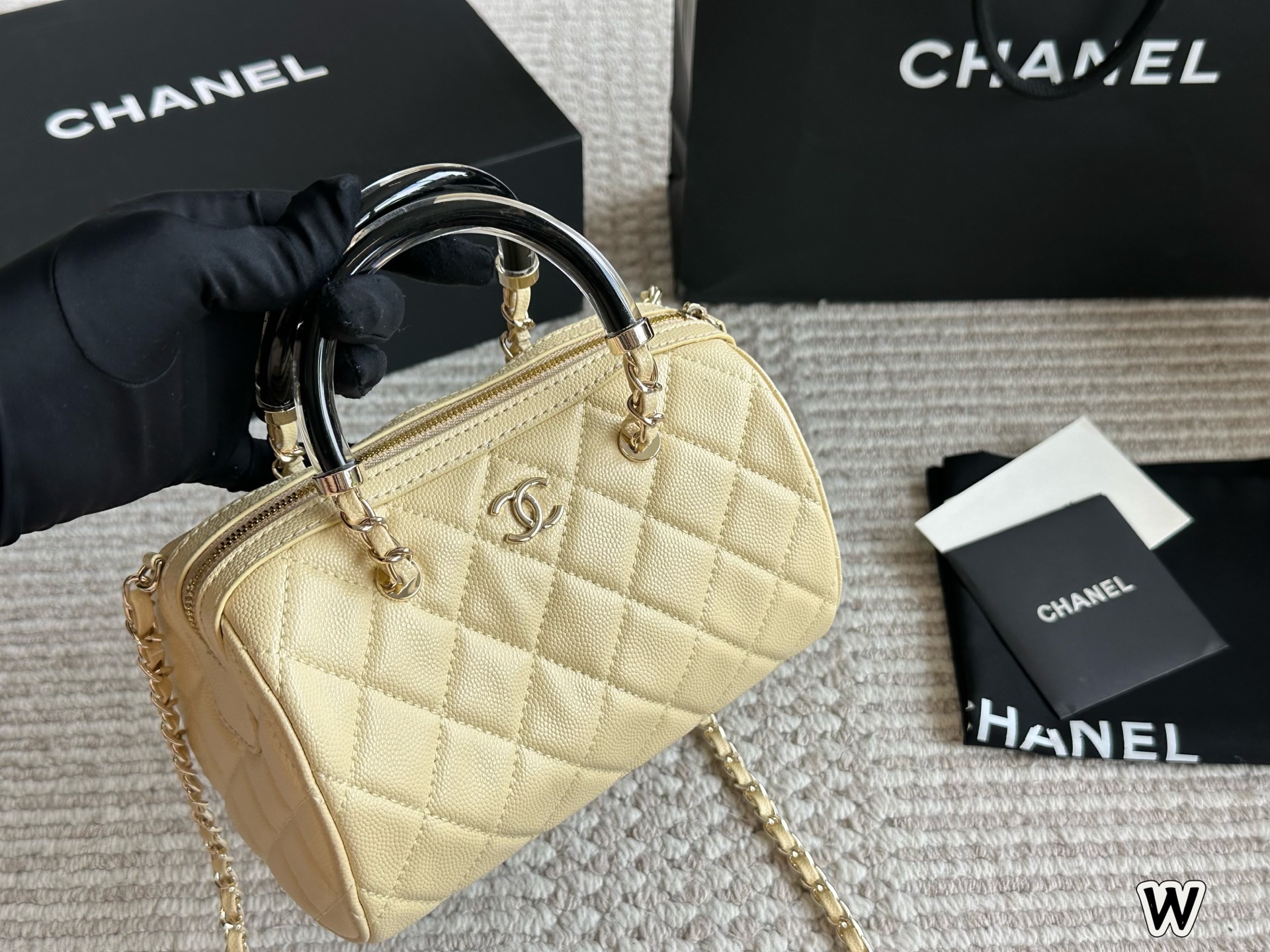 Chanel Boston Bowling Bag