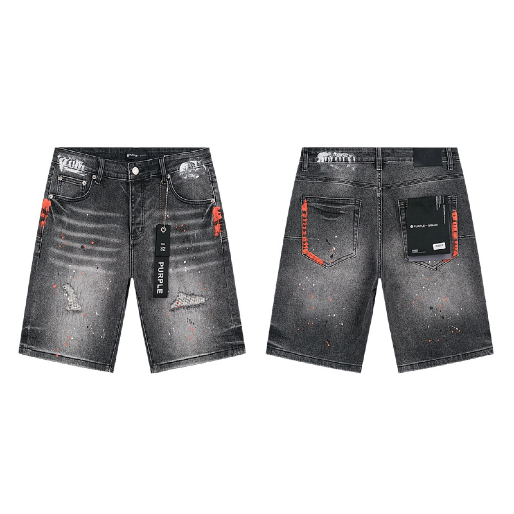Purple Brand Jeans Denim Shorts PU521