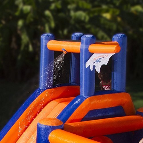 Inflatable Water Park.Large.Slide.Climbing Wall.Bounce