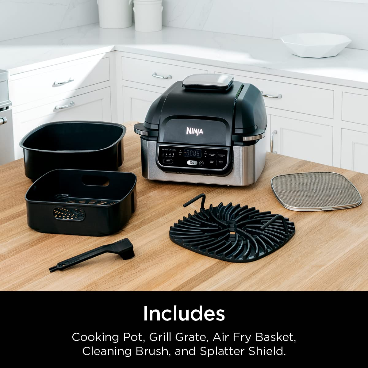 Ninja AG301 Foodi 5-in-1 Indoor Grill with Air Fry
