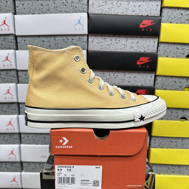 Converse 1970s Yellow High Top
