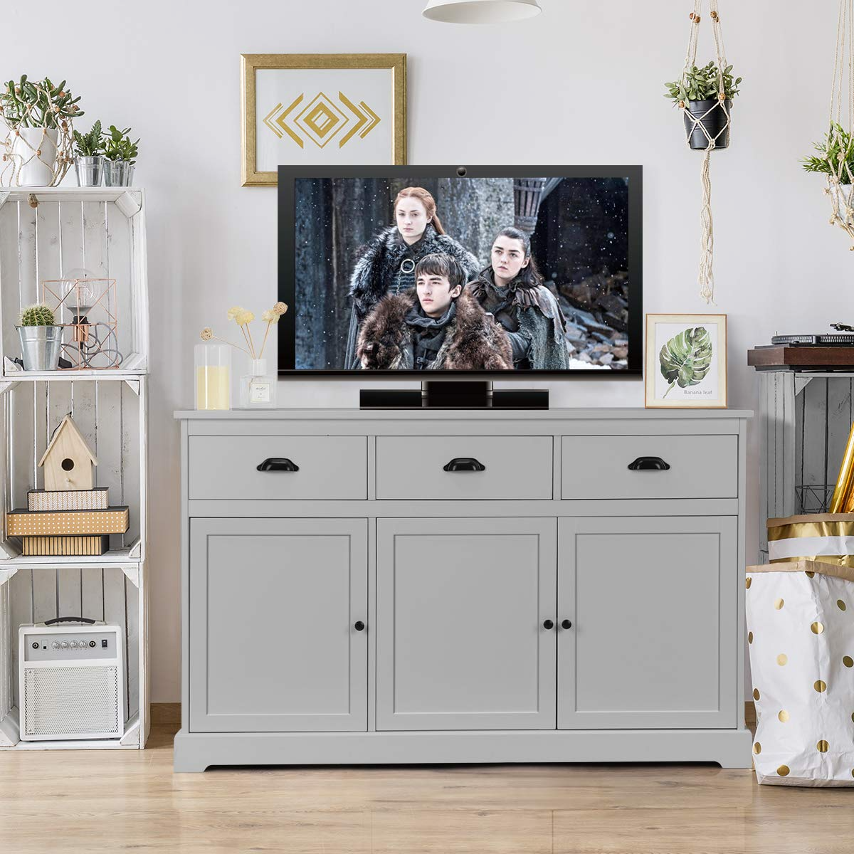 Sideboard Buffet Server Storage Cabinet Console Table Home