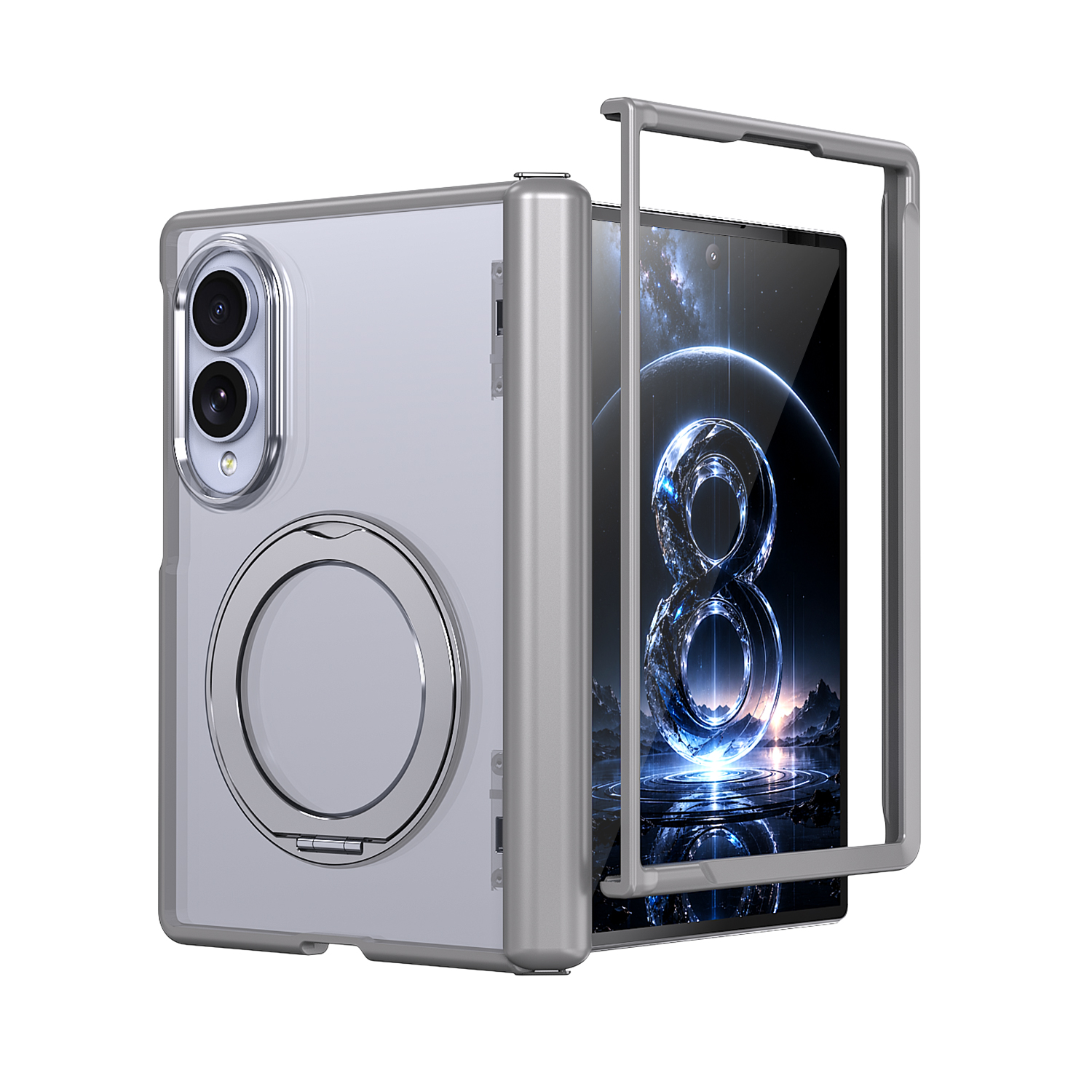 Galaxy Z Fold 8 Protective Case MagSafe - back view