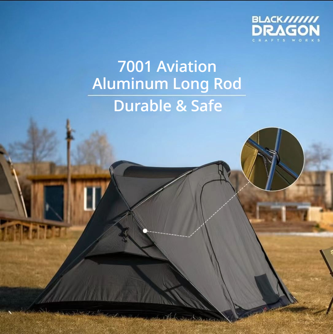BLACK DRAGON 4Ppro Cotton Fabric Tent