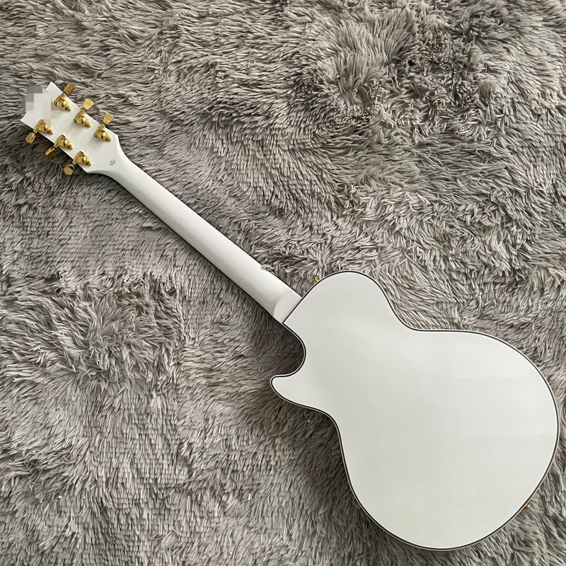 Semi-Hollow Body Electric Guitar 6 String Fretboard