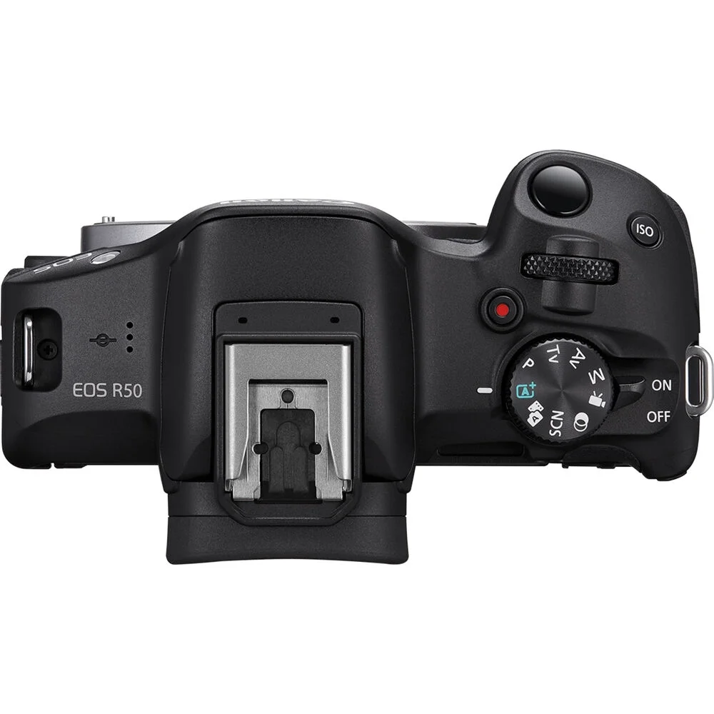 Canon EOS R50 Mirrorless Camera (5811C002) + EF-EOS R Adapter +