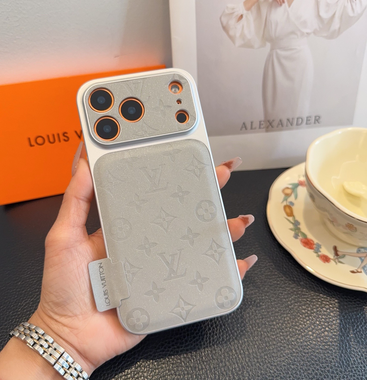 LV Star Series Embossed Phone Case