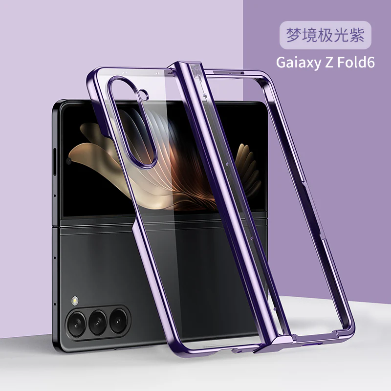 Galaxy Z Fold 6 Protective Case Multi-Color - back view