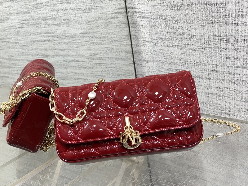 Dior Caro Cherry Red Bag