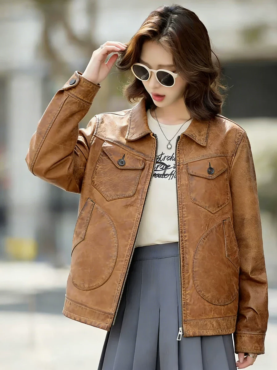 Mendoza leather jacket