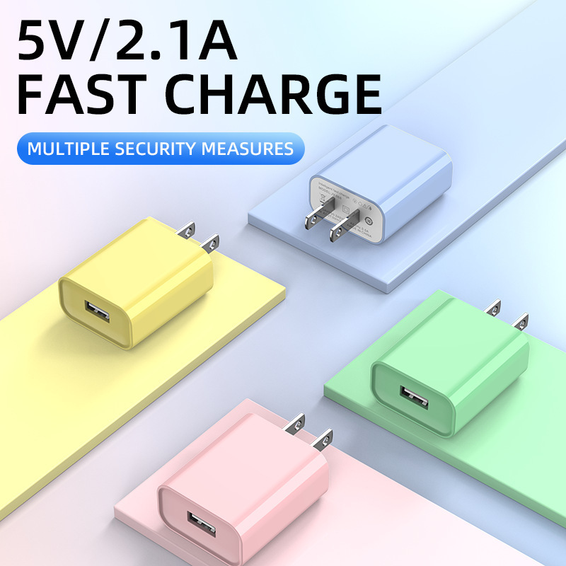 Car Charger Charging Accessory Multi-Color - back view