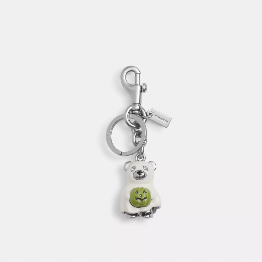 Halloween Ghost Bear Bag Charm